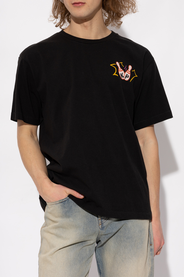 【送料&関税込】Kenzo T-shirt Kenzo Grey White Circle Print T-Shirt – Zoo Fashions